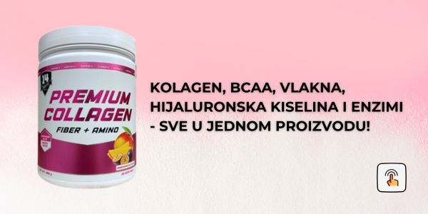 Kolagen, BCAA, vlakna, hijaluronska kiselina i enzimi - sve u jednom proizvodu